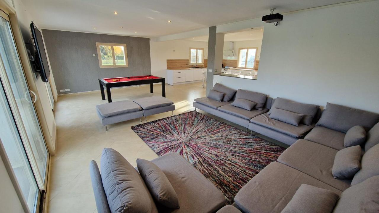 Les Retrouvailles Des Ducs By Vindihouses - Piscine Chauffe Toute L'Annee - Billard Magnien ภายนอก รูปภาพ